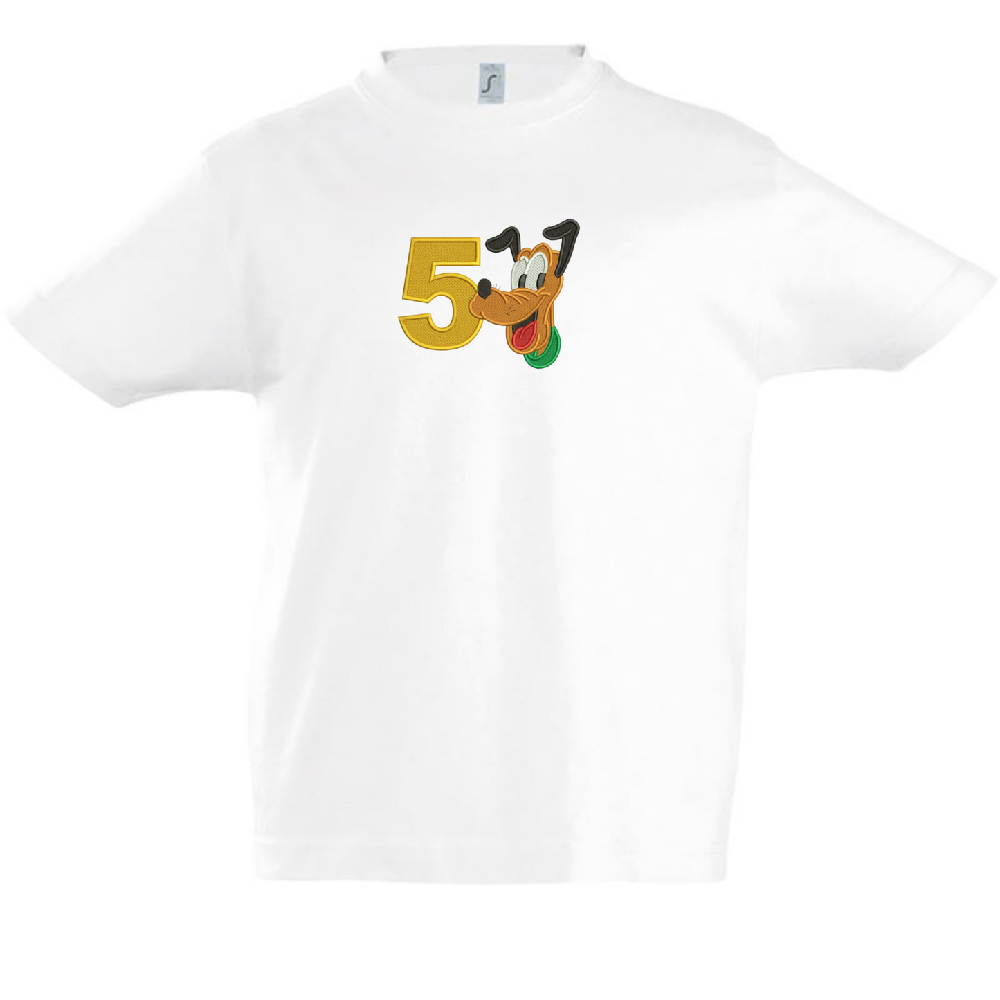 Camiseta infantil Pluto personalizada