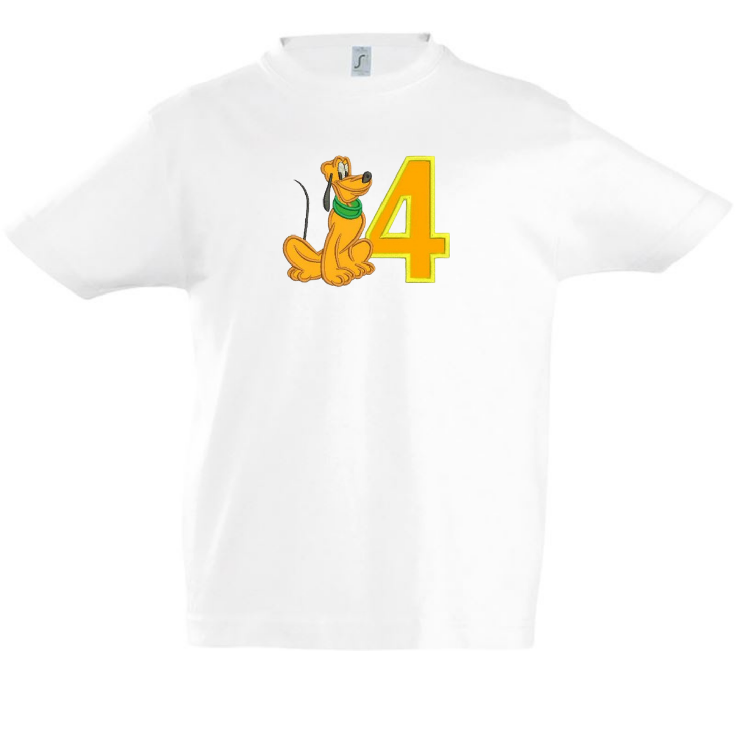 Camiseta infantil Pluto Disney personalizada