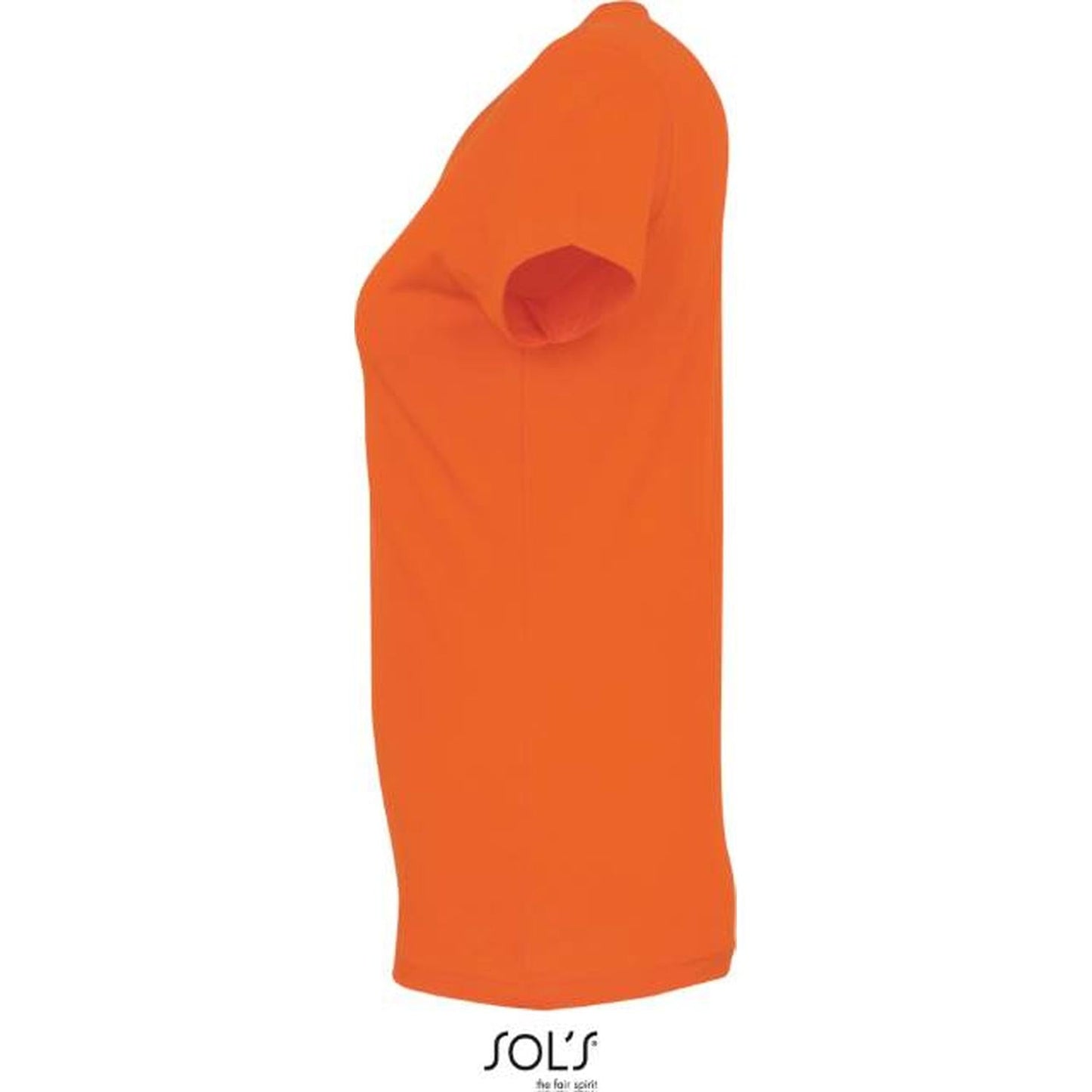 Дамска тениска - цвят оранжев, Sol's – Медицински облекла Кали