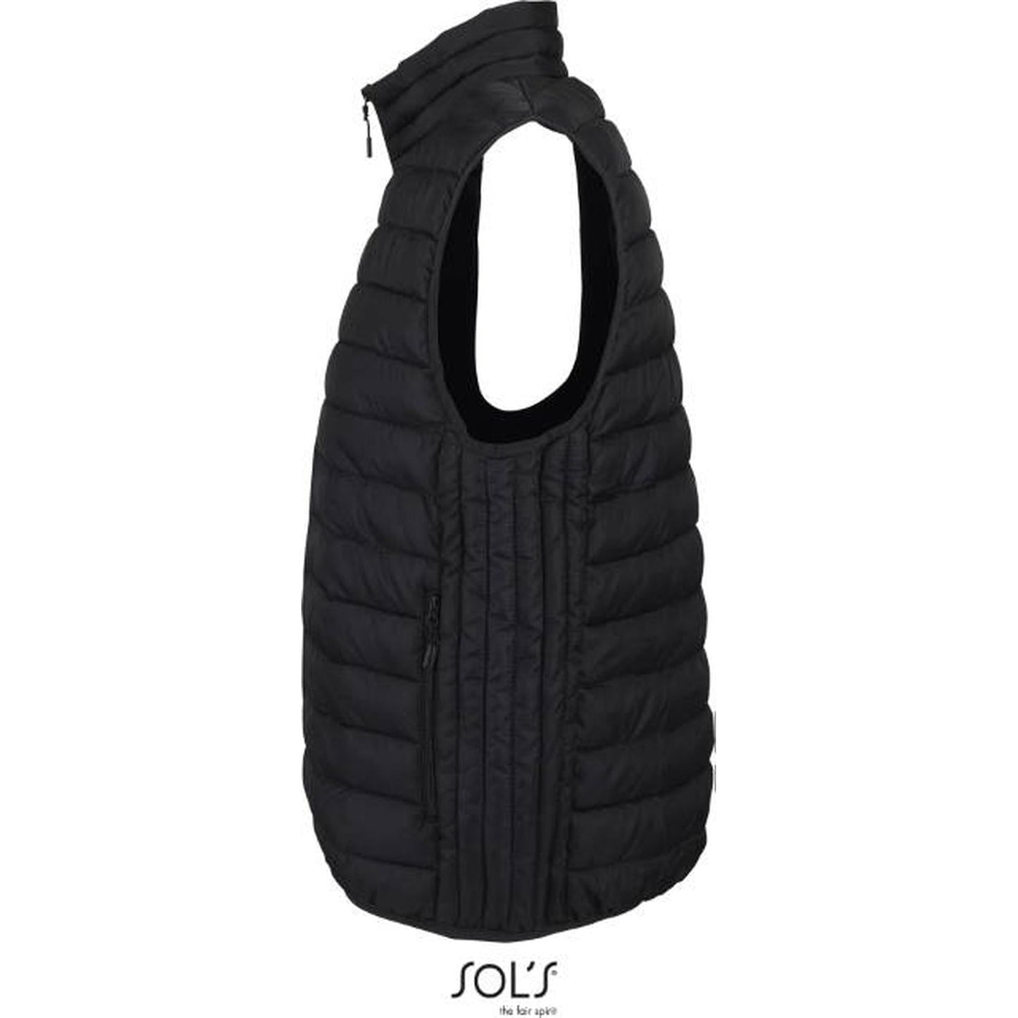 Лек мъжки елек - цвят черен – Медицински облекла Кали