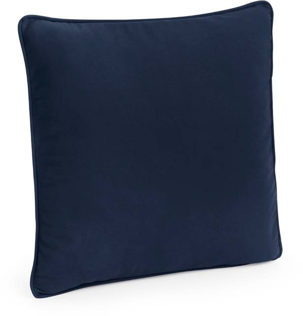 Cushion cover embroidered with wild poppy