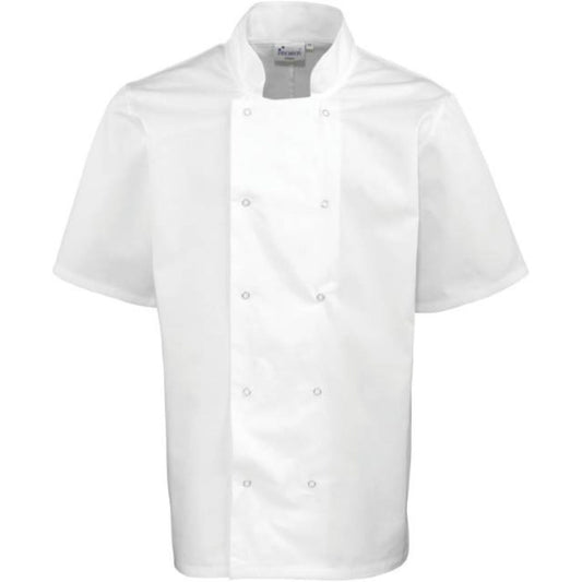 Chaqueta de cocina de manga corta