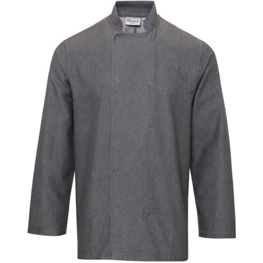 Chaqueta de cocina de denim