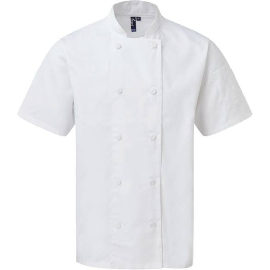 Chaqueta de cocina de manga corta "Coolchecker®"