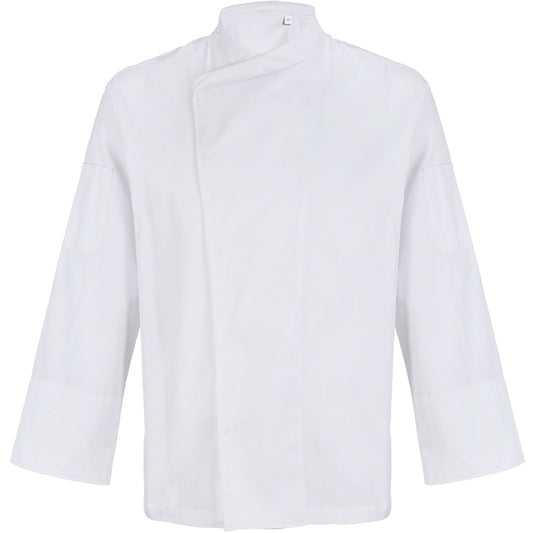 Chaqueta de cocina para hombre de manga larga