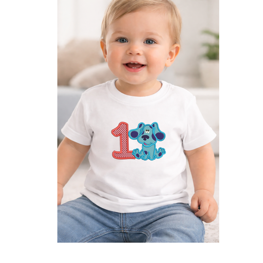 Camiseta infantil Blue's Clues personalizada