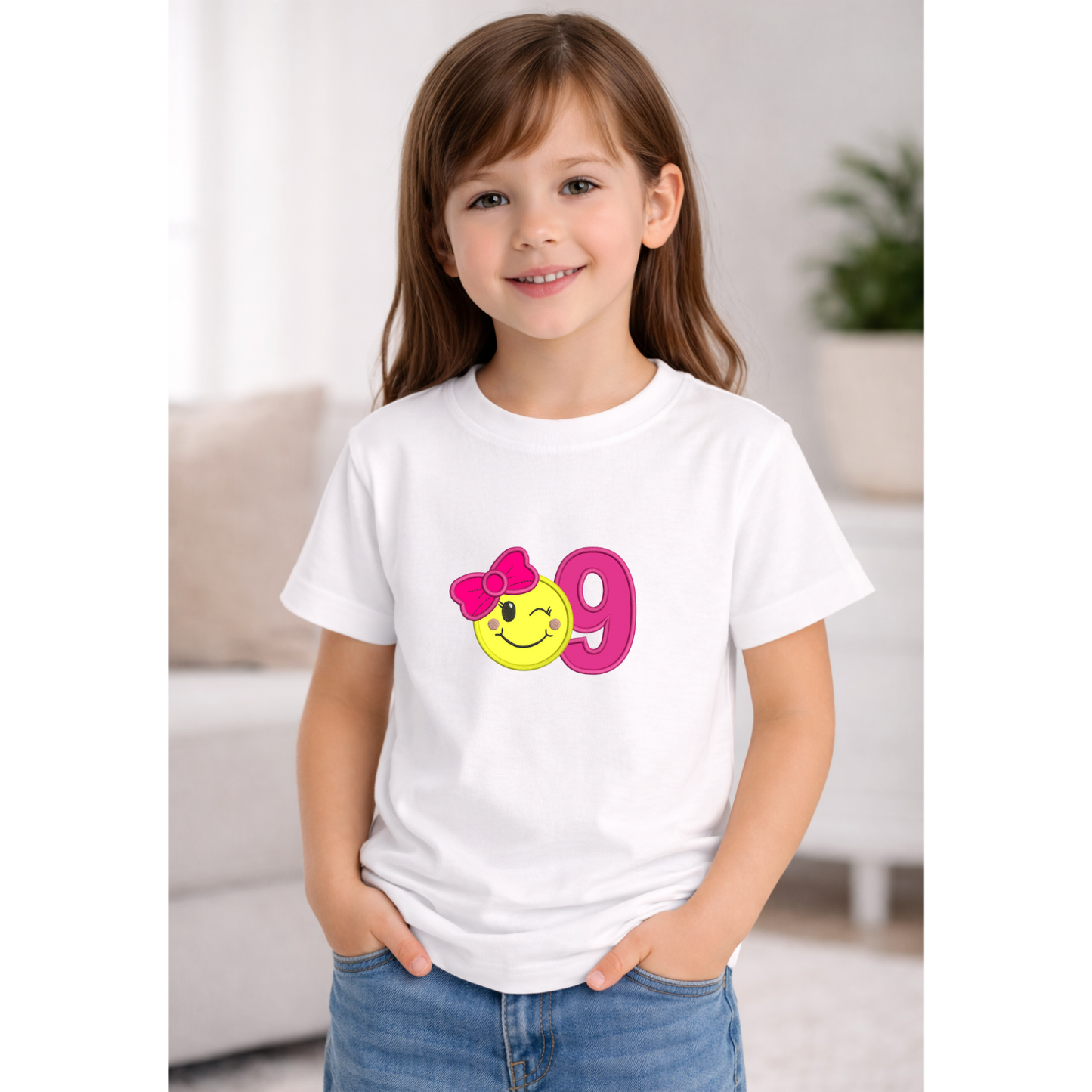 Camiseta infantil Emoji personalizada