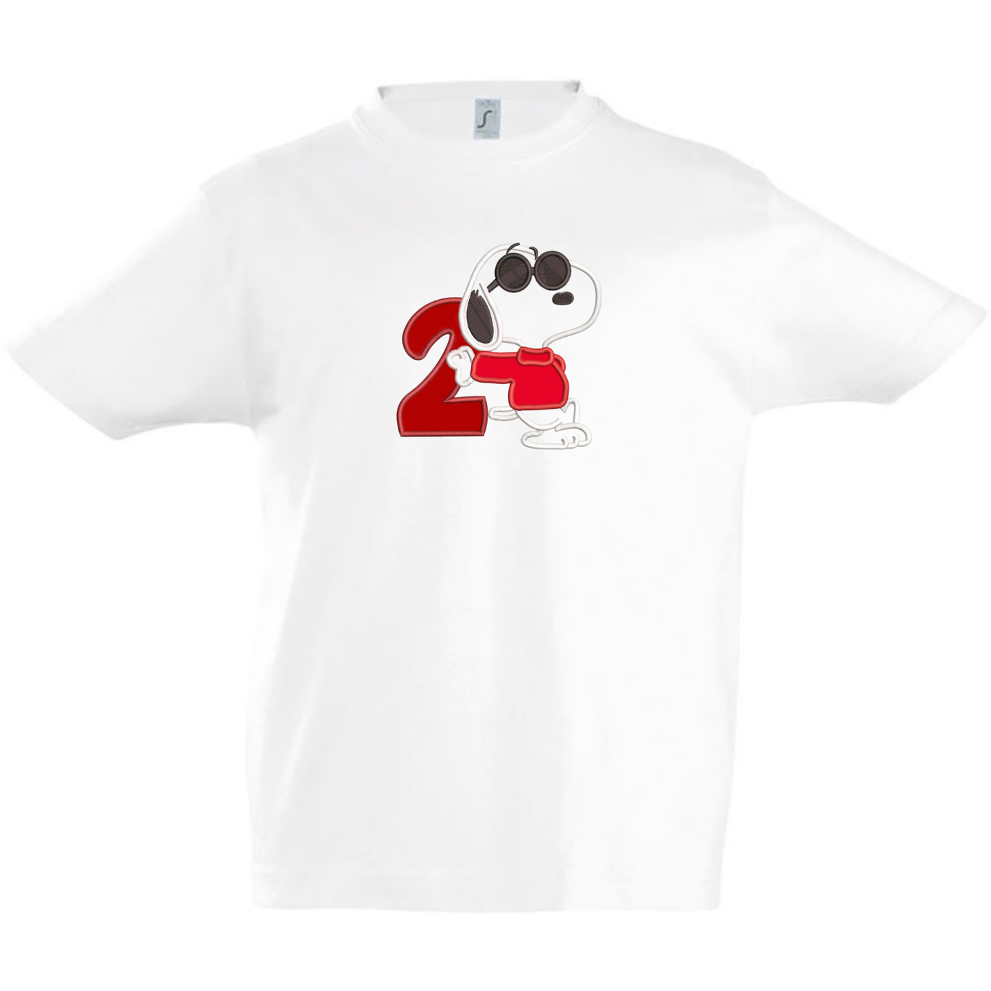 Camiseta infantil Snoopy personalizada