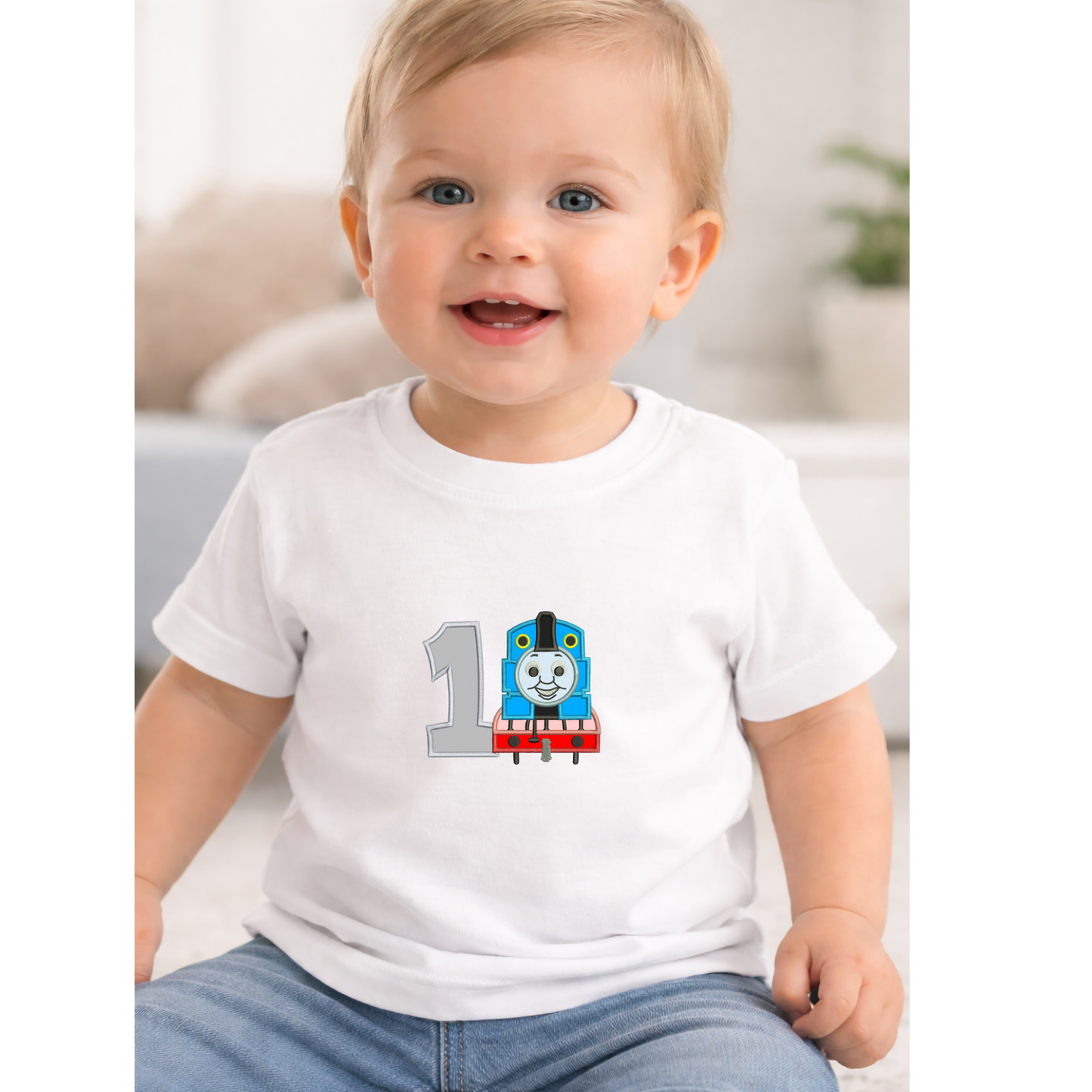 Camiseta infantil Thomas personalizada