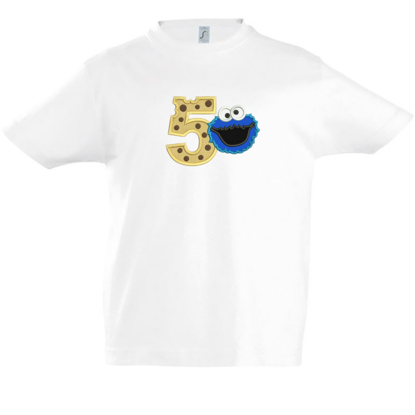 Camiseta infantil Cookie Monster personalizada