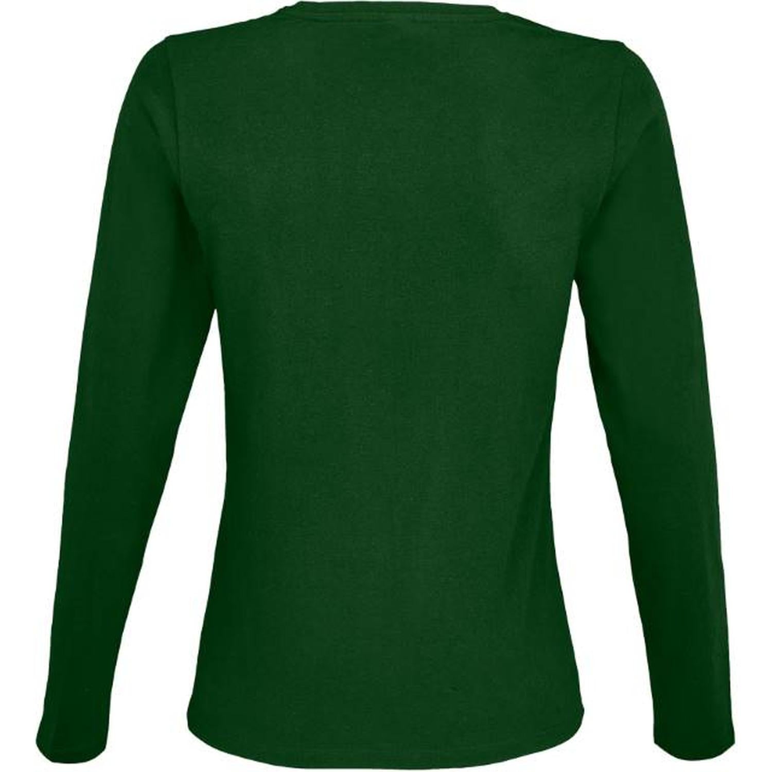 Дамска блуза дълъг ръкав - цвят маслено зелен – Медицински облекла Кали