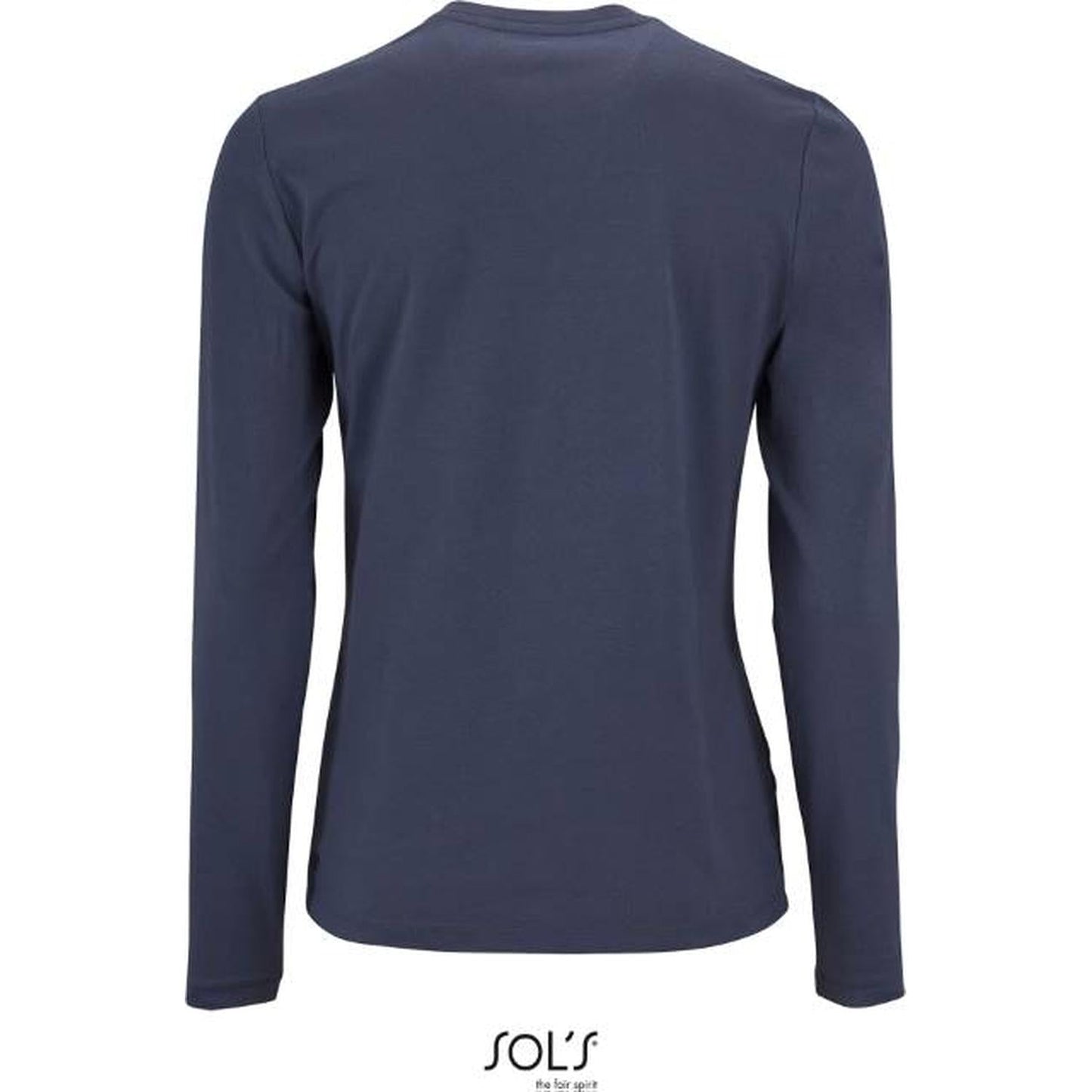 Дамска блуза дълъг ръкав - цвят мишо сиво, Sol's – Медицински облекла Кали