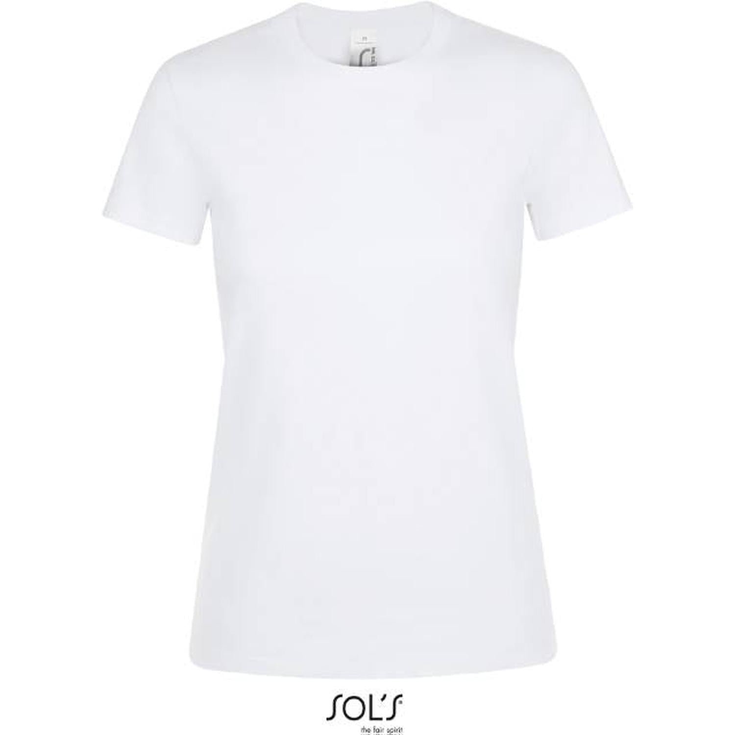 Camiseta médica de mujer en blanco, Sol’s