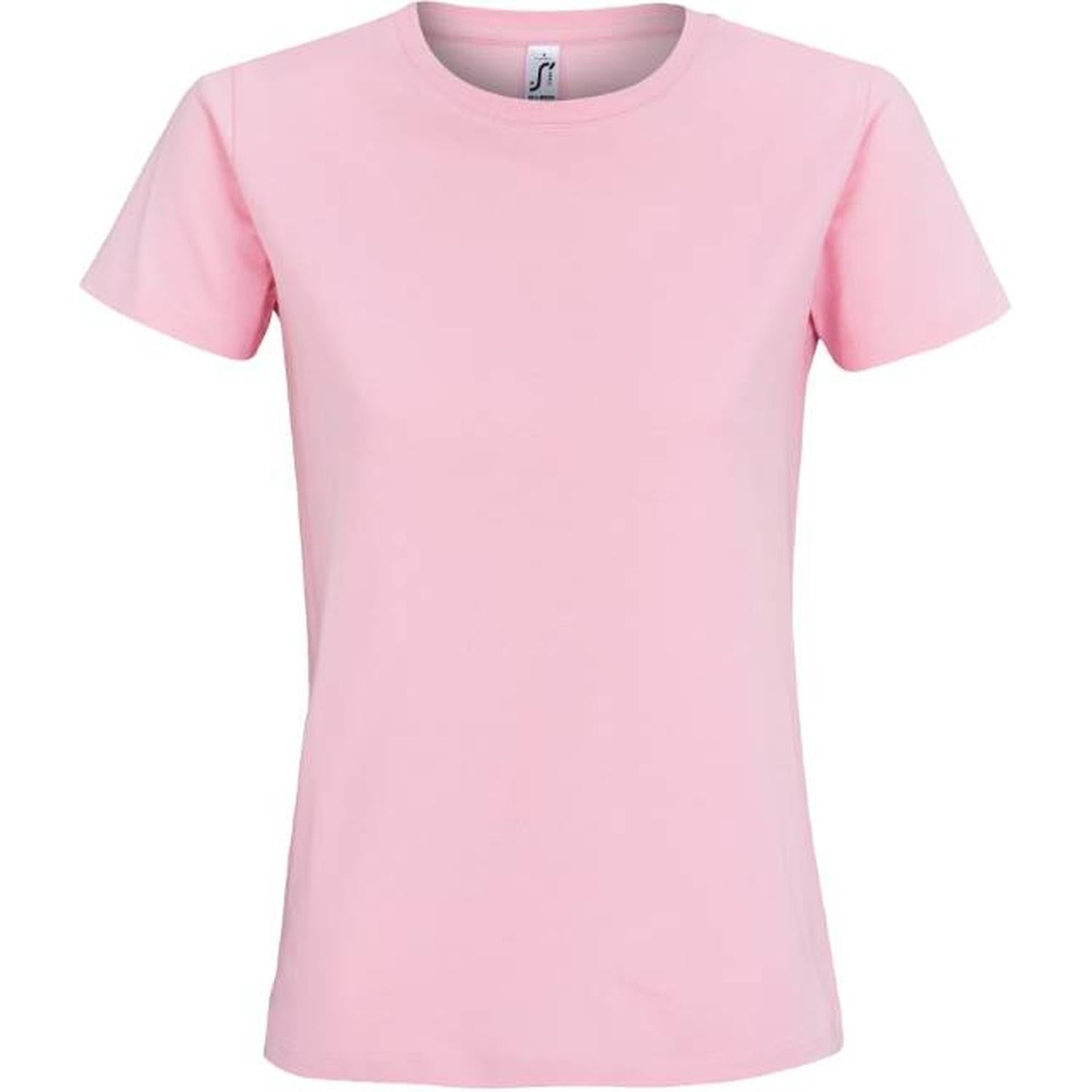 Camiseta médica de mujer en rosa palo, Sol’s