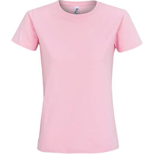 Camiseta médica de mujer en rosa palo, Sol’s
