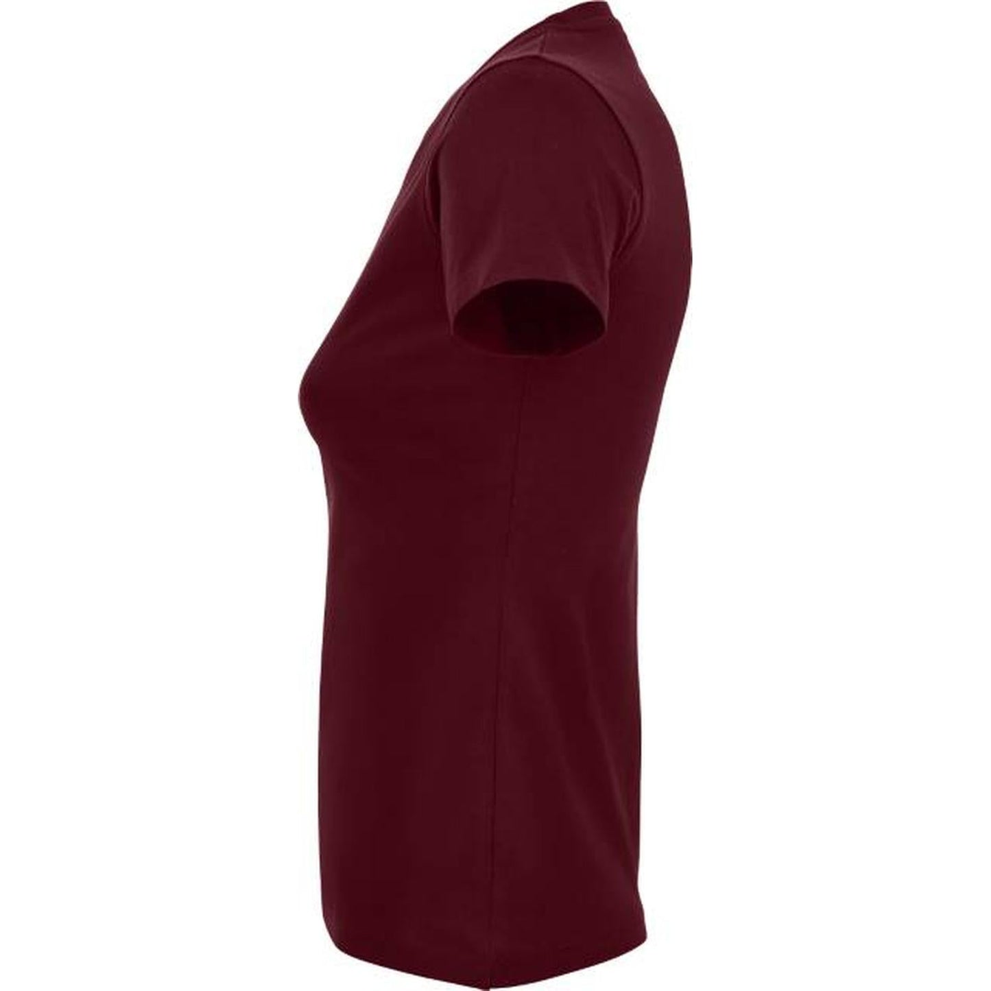 Дамска тениска - цвят бордо, Sol's – Медицински облекла Кали