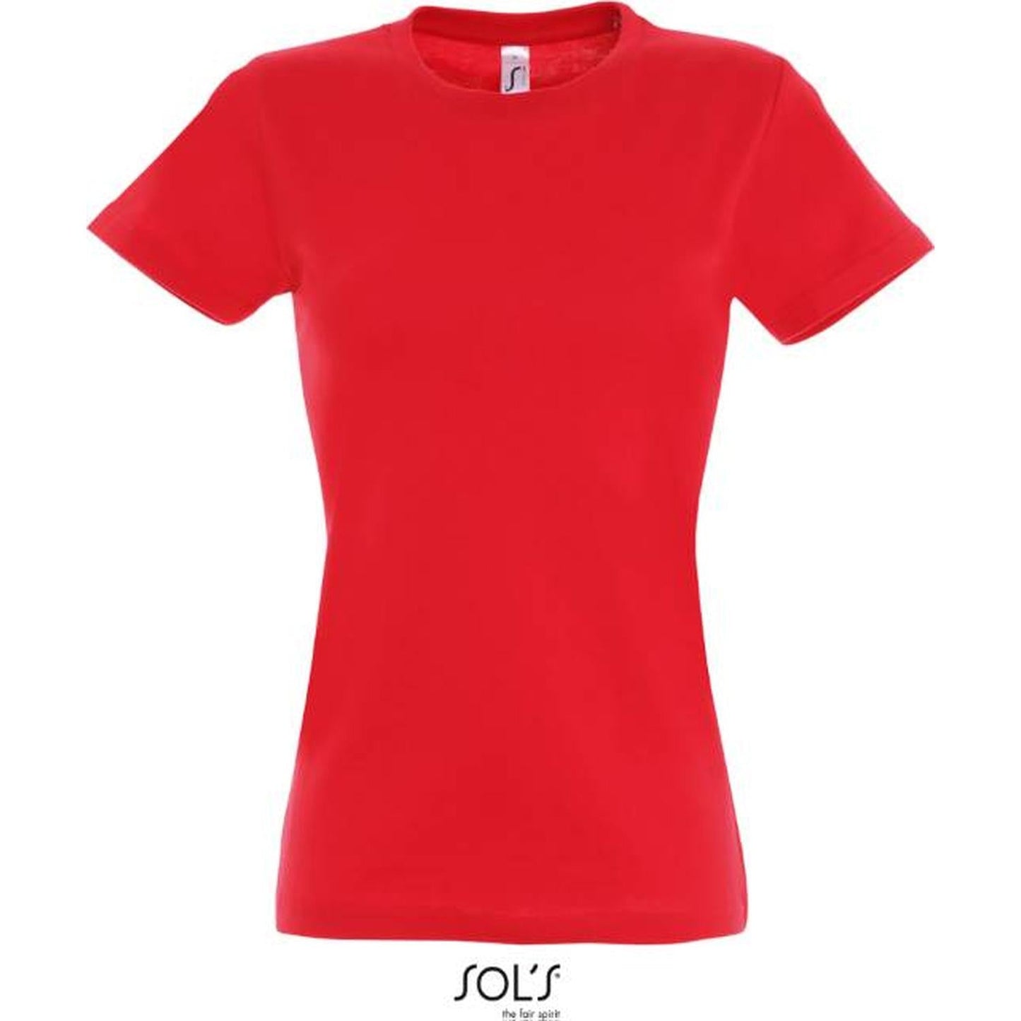 Camiseta médica de mujer en rojo, Sol’s