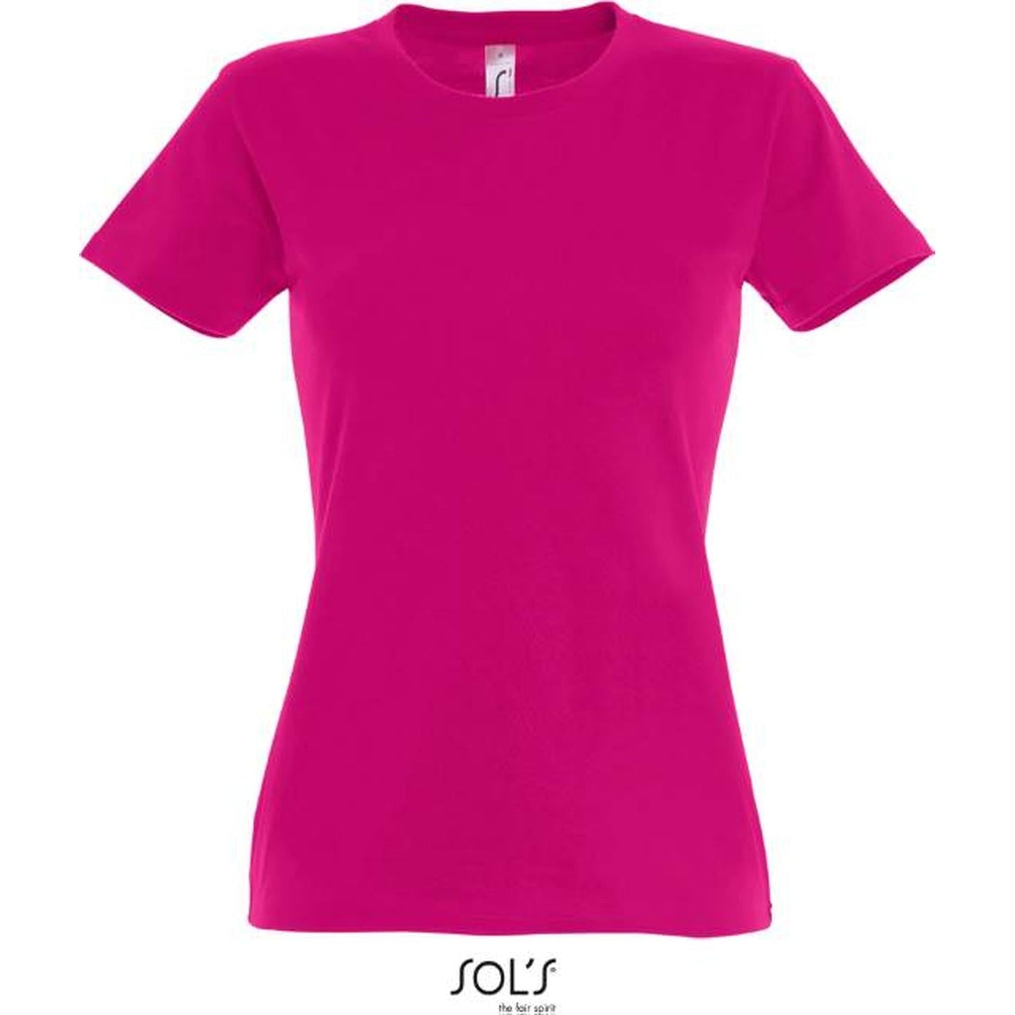 Camiseta médica de mujer en fucsia, Sol’s