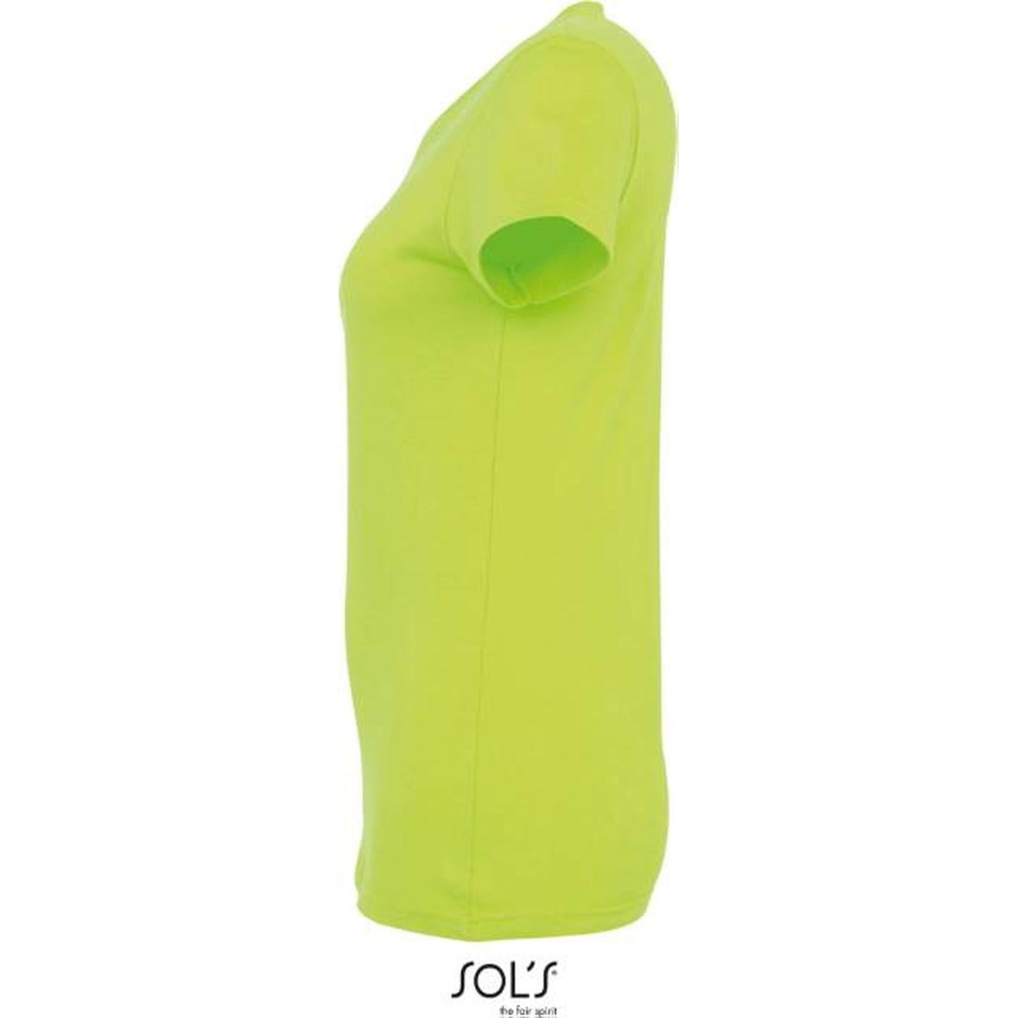 Дамска тениска - цвят ябълково зелен, Sol's – Медицински облекла Кали