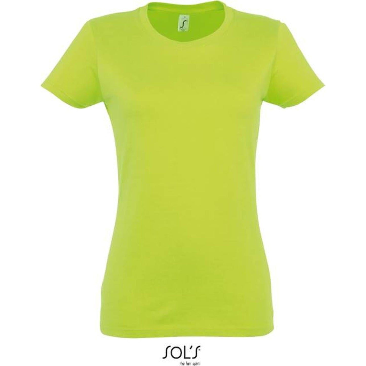 Camiseta médica de mujer en verde manzana, Sol’s