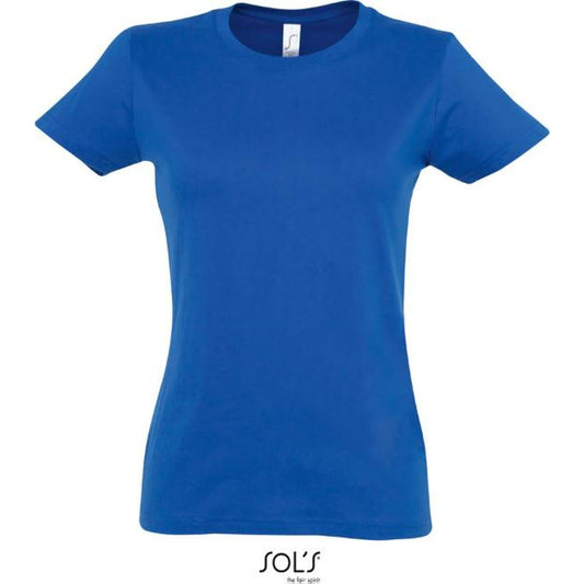 Camiseta médica de mujer en azul royal, Sol’s