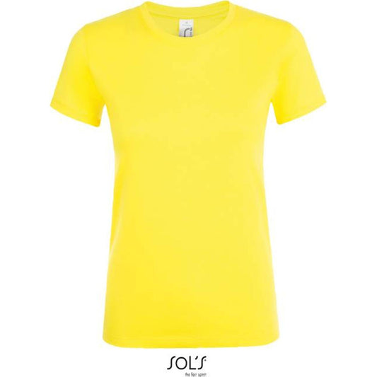 Дамска тениска - цвят лимон, 25.1825 – Медицински облекла Кали