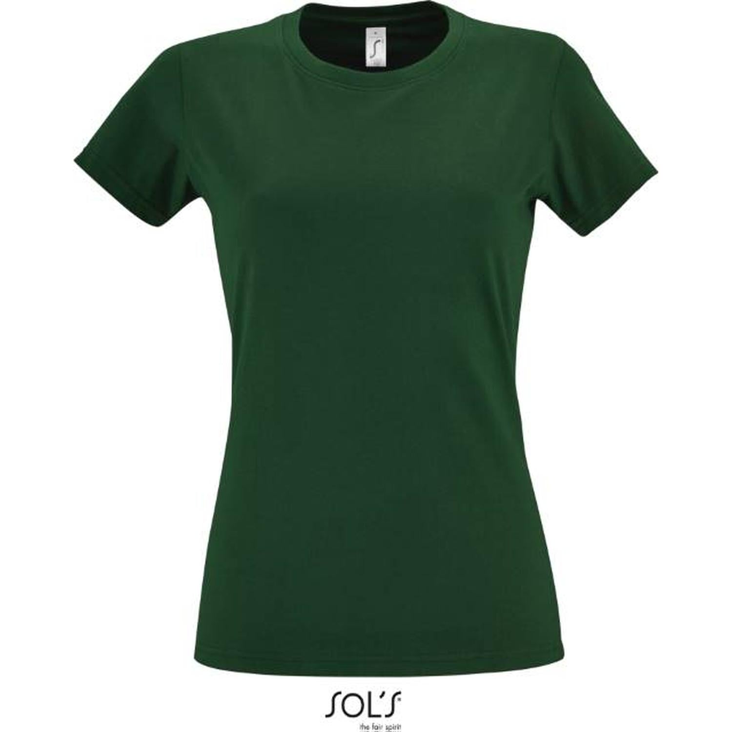 Camiseta médica de mujer en verde oliva, Sol’s