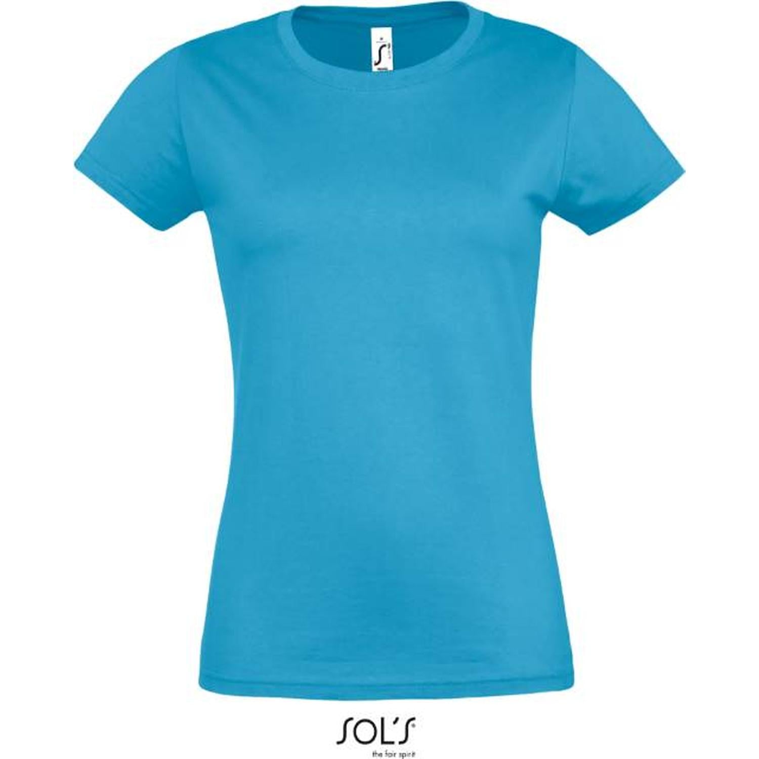 Camiseta médica de mujer en azul petróleo, Sol’s