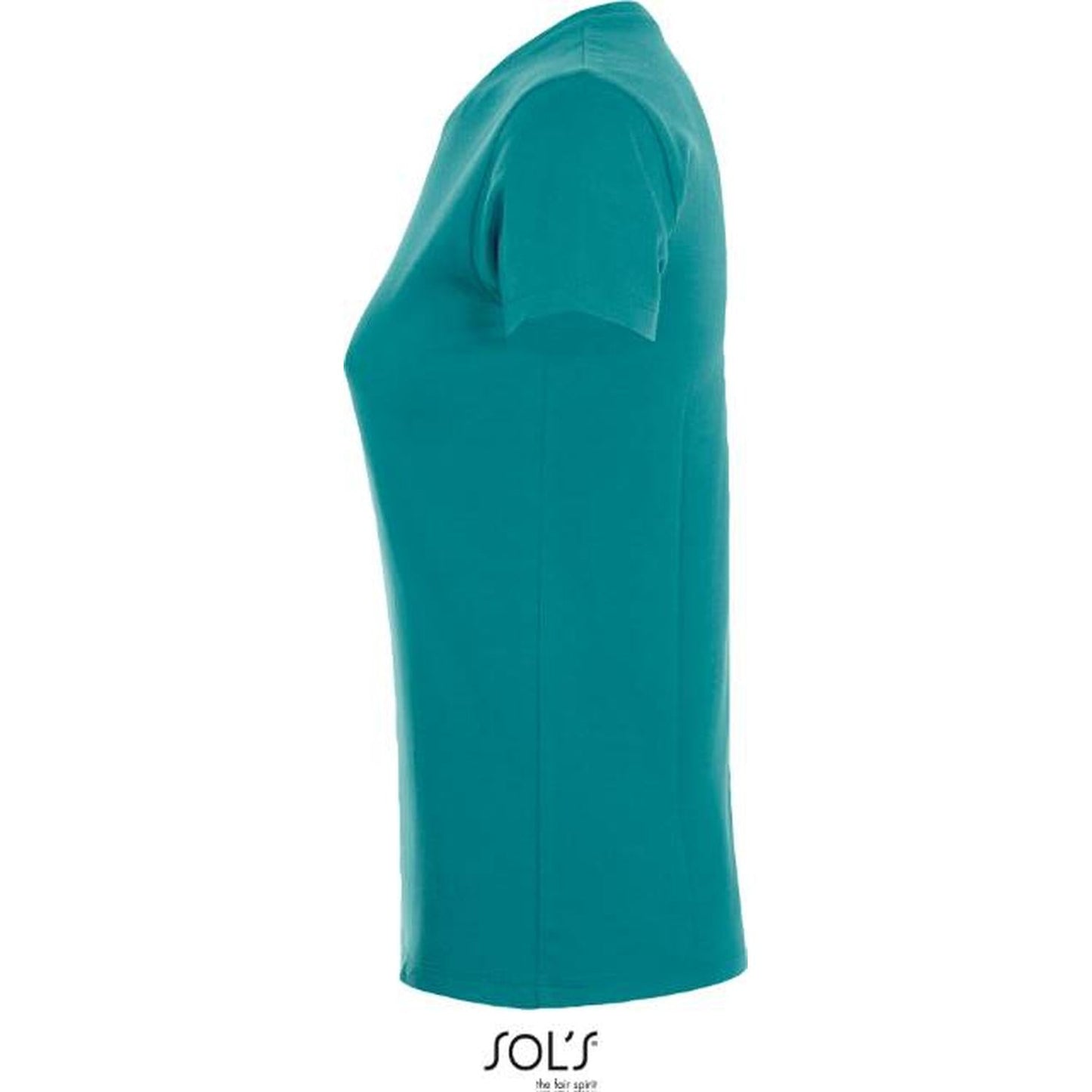 Дамска тениска - цвят морско зелен, 25.1825 – Медицински облекла Кали