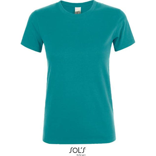 Camiseta médica de mujer en verde mar, Sol’s