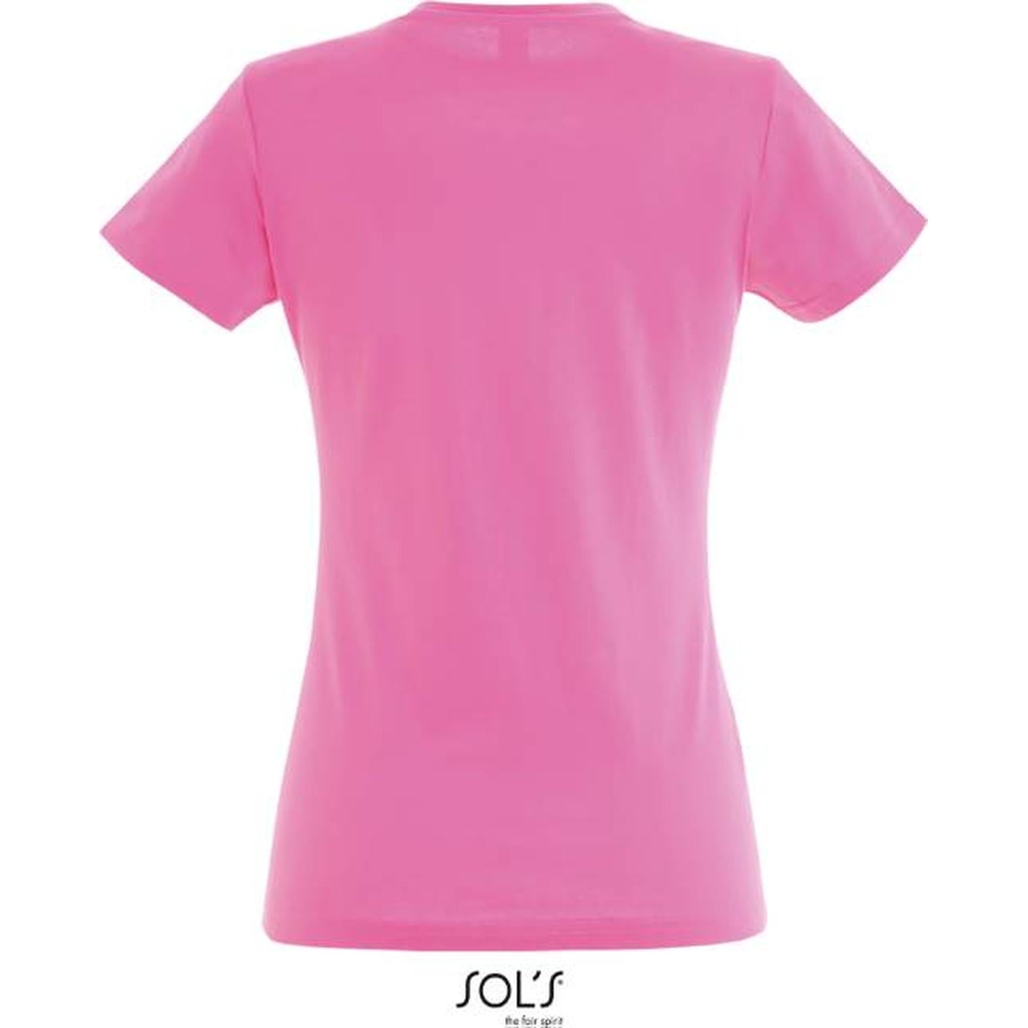 Дамска тениска - цвят розова орхидея, Sol's – Медицински облекла Кали