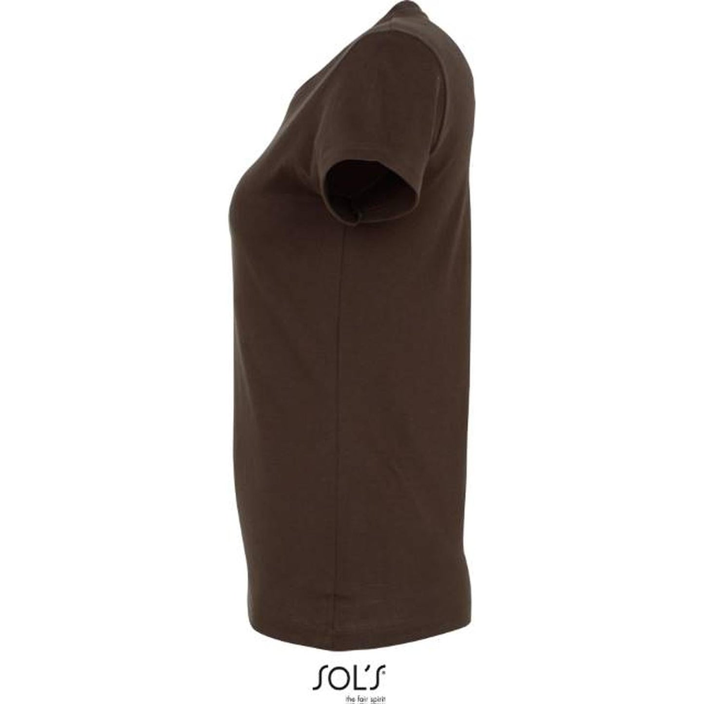 Дамска тениска - цвят шоколод, 25.1502 – Медицински облекла Кали