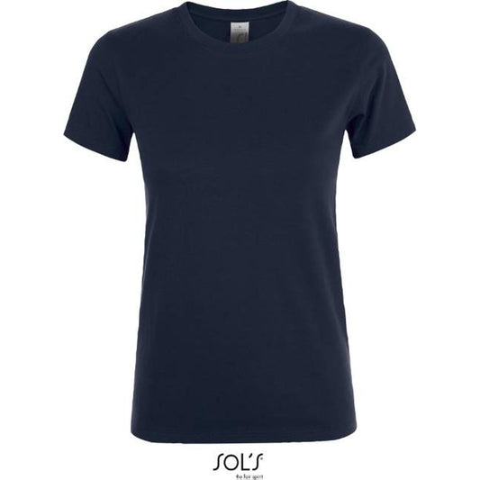 Camiseta médica de mujer en azul marino, Sol’s