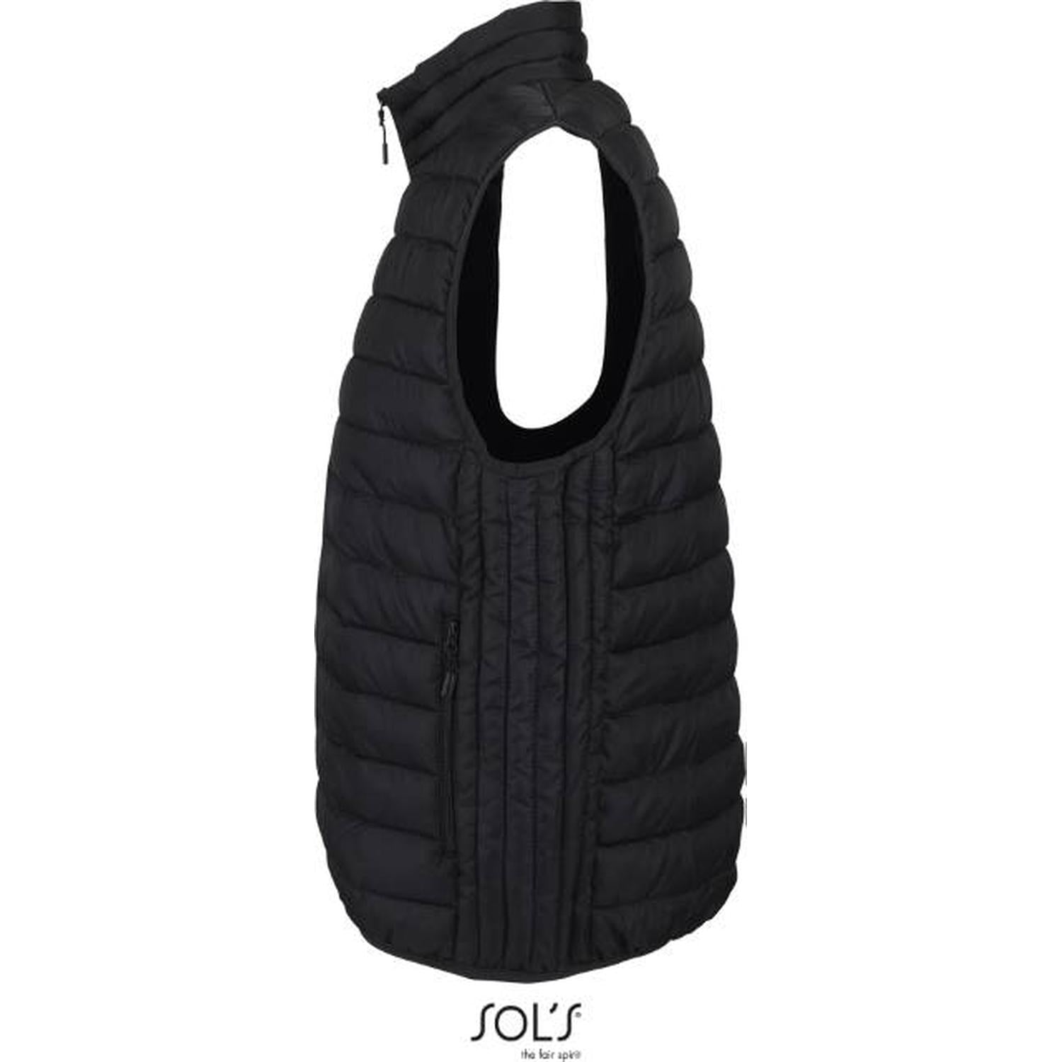 Лек мъжки елек - цвят черен – Медицински облекла Кали